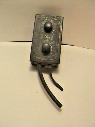Marvel - Aire Vintage Dimmer Switch Canadian General Electric Co Limited Toronto