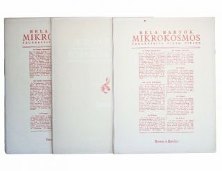 Vintage Bela Bartok Mikrokosmos Piano Solo Sheet Music Vol.  IV - VI Near Cond 4