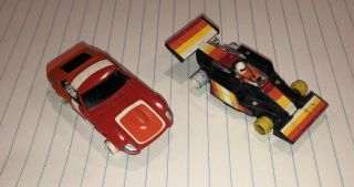 Aurora G - Plus Racers,  Vintage Slot Cars,  Datsun 240z,  Formula 1,  Fast