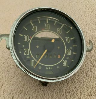 Vintage Vdo Germany Speedometer K2 56a