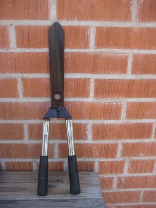 Vintage 8 " Blade True Temper Pruning Hedge Shears Garden Tool Usa