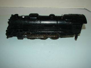 Vintage O27 O Scale Lionel Lines Train Engine Locomotive Cast Metal 2 - 4 - 0 2036 @