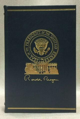Speaking My Mind Ronald Reagan Signed Limited Edition Leather 1520/5000 2