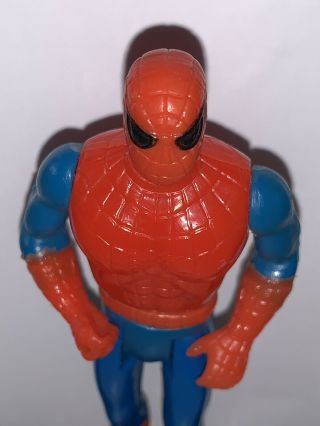 Vintage 1975 Mego Pocket Heroes Marvel Comics Spider - Man Action Figure 2