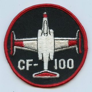 Vintage Rcaf Royal Canadian Air Force Avro Cf - 100 Patch Uniform Crest Flash