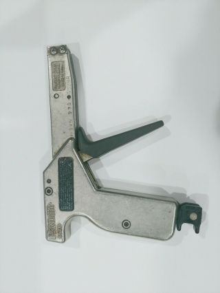 Vintage Panduit GS2B Cable Nylon Zip Tie Tension Control Tool Gun. 2