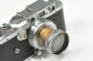 LEICA IIIA with lens Summar 50mm f2,  from 1937,  CLA ' d service 12