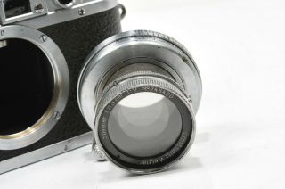 LEICA IIIA with lens Summar 50mm f2,  from 1937,  CLA ' d service 4
