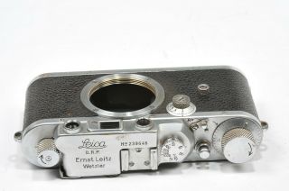 LEICA IIIA with lens Summar 50mm f2,  from 1937,  CLA ' d service 6
