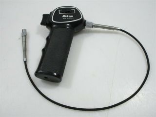 Vintage Nikon Pistol Grip With Cable Release F F2 Fe Nikkormat