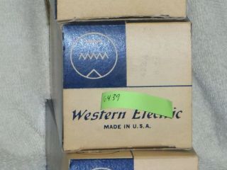 5.  NOS.  WESTERN ELECTRIC 422A RECTIFIER VACUUM TUBE.  1961 - 68 VINTAGE. 4