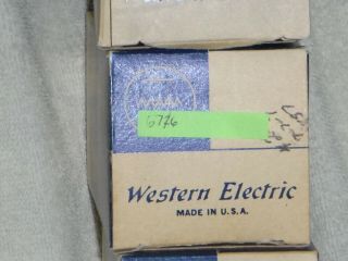 5.  NOS.  WESTERN ELECTRIC 422A RECTIFIER VACUUM TUBE.  1961 - 68 VINTAGE. 5