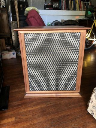Tannoy Lancaster Monitor Royal Blue 12 Inch Speakers.  Vintage 9