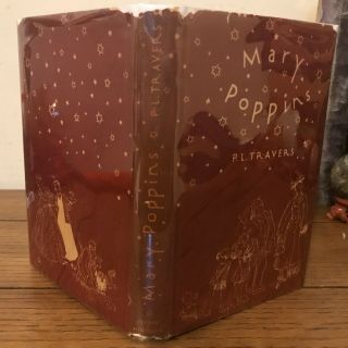 Mary Poppins,  P L Travers (1934),  True First Edition W/ Dj