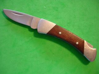 Ntsa Vintage Buck Usa 2 3/4 " Closed " Knight " Lockback Pocket Knife 505 1993