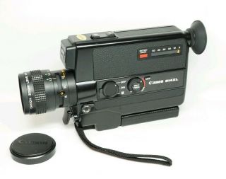 N.  Canon 514xl 8 8mm Movie Camera C8 Lens W/ Case • Film • Usa