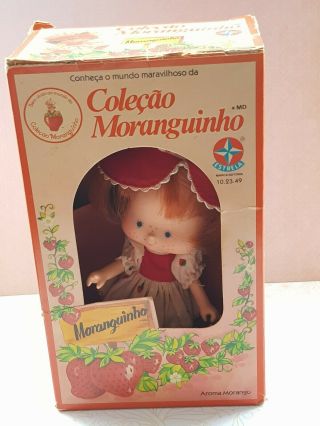 Vintage Strawberry Shortcake Doll Brazil Moranguinho First Series