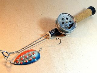 Vintage Abu Pimpel 1 Ice - Fishing Rod/reel/lure Combo - Used/excellent,