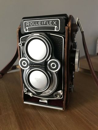 Rolleiflex Planar 3.  5F With Zeiss Planar Serviced By Harry Fleenor 10