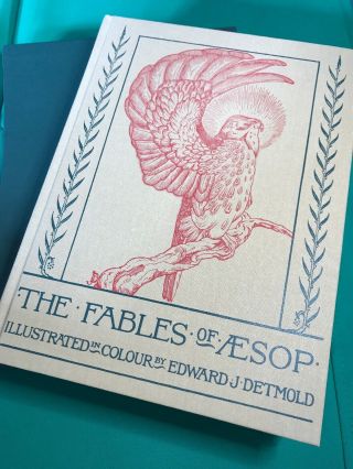 Folio Society: The Fables Of Aesop - Illus By Detmold 2000 3rd Ed