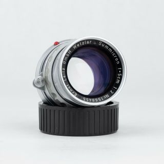 Leica Leitz Summicron 50mm F2 Rigid for M mount (produced in 1958) 3