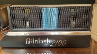 MCINTOSH MC 2100 STEREO AMPLIFIER w/manuals and receipts - Owner 2