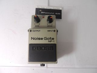 Vintage Boss Nf - 1 Noise Gate Effects Pedal Made In Japan Usa