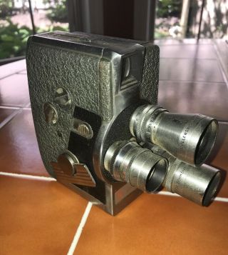 Vintage Wollensak 8mm Film Movie Camera Model 53
