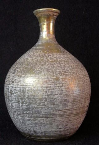 Stangl Weed Vase - 8.  5 " Antique Gold 1950 