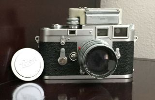 Leica M3 35mm Rangefinder Camera For Repair Or Parts