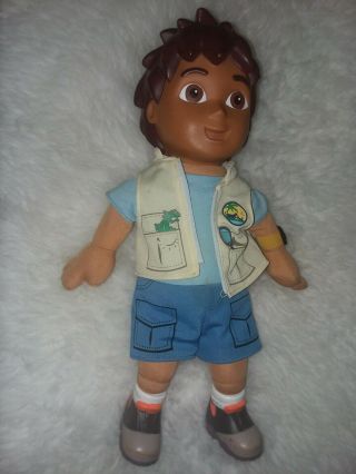 Vintage 2006 Dora The Explorer Diego Talking Doll Nickelodeon Jr.  Fisher Price