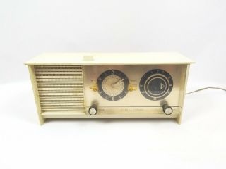 Sears Silvertone Vintage Am Alarm Clock Radio