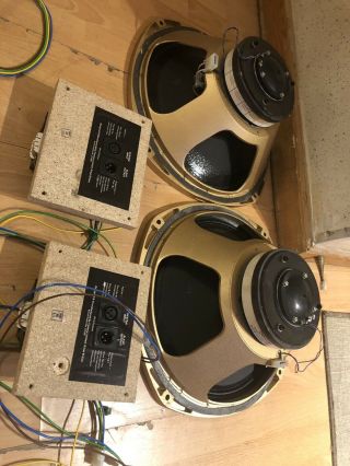 Tannoy 3805 PUMA 15 inched concentric speakers set of two with crossovers 11