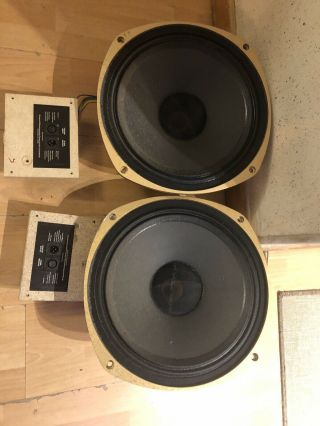 Tannoy 3805 Puma 15 Inched Concentric Speakers Set Of Two With Crossovers