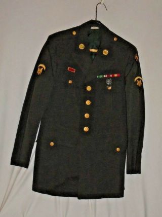 Vintage Vietnam Era U.  S.  Army Class A Dress Green Jacket Coat,  And Pants Plus