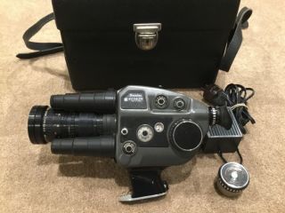 Beaulieu 4008zm 8mm Camera W/angenieux 8 - 64mm,  F/1.  9 Zoom Lens Charger