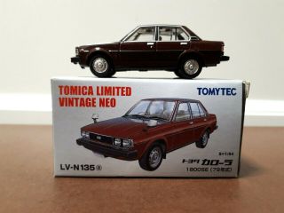 Tomytec Tomica Limited Vintage Neo Lv - 135a Toyota Corolla 1800 Se