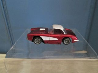 Tyco Vintage Red/white Corvette Slot Car