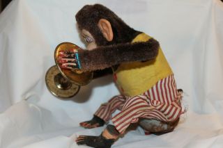 Vintage Musical Jolly Chimp Monkey Toy with Cymbal 2