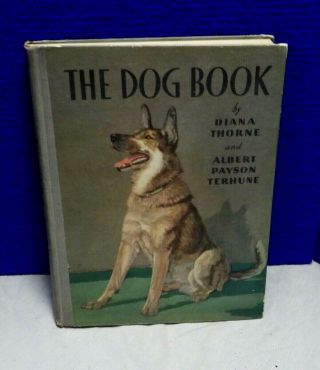 1932 The Dog Book By Diana Thorne And Albert Payson Terhune