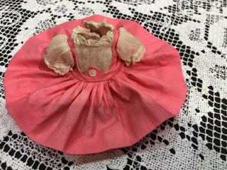 Vintage 8” Madame Alexander - Kin Tagged Doll Dress