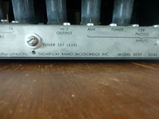 Vintage Bell 3030 tube amplifier stereophonic estate find 11