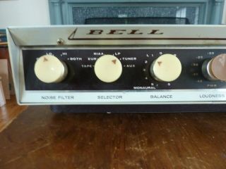 Vintage Bell 3030 tube amplifier stereophonic estate find 3