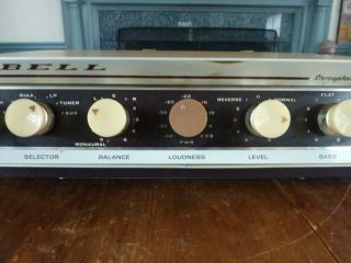 Vintage Bell 3030 tube amplifier stereophonic estate find 4
