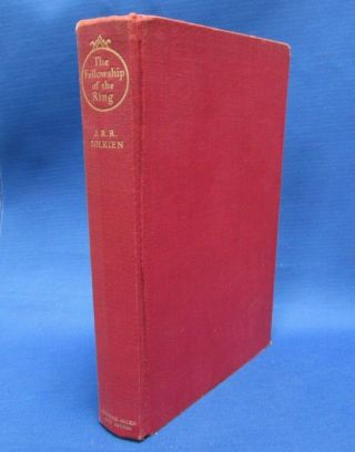 1954 1st Edition The Fellowship Of The Ring - J.  R.  R.  Tolkien - Lord Of The Rings