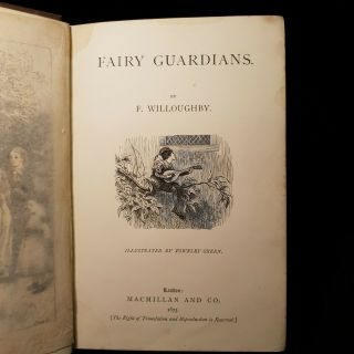 1875 FAIRY GUARDIANS Willoughby ILLUSTRATIONS Plates FANTASY Journey ADVENTURE 6