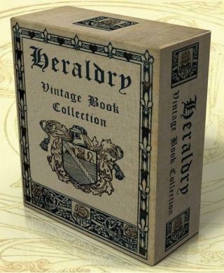 Heraldry 217 Rare Vintage Books On Dvd,  710 Hi - Res Images,  Genealogy,  Devices