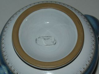 Lovely Vintage Castile Pattern By Denby Langley Teapot & Lid 4 Cup Pot England 3