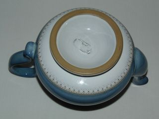 Lovely Vintage Castile Pattern By Denby Langley Teapot & Lid 4 Cup Pot England 4