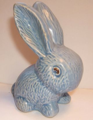 Vintage Pale Blue Sylvac Bunny Rabbit 990